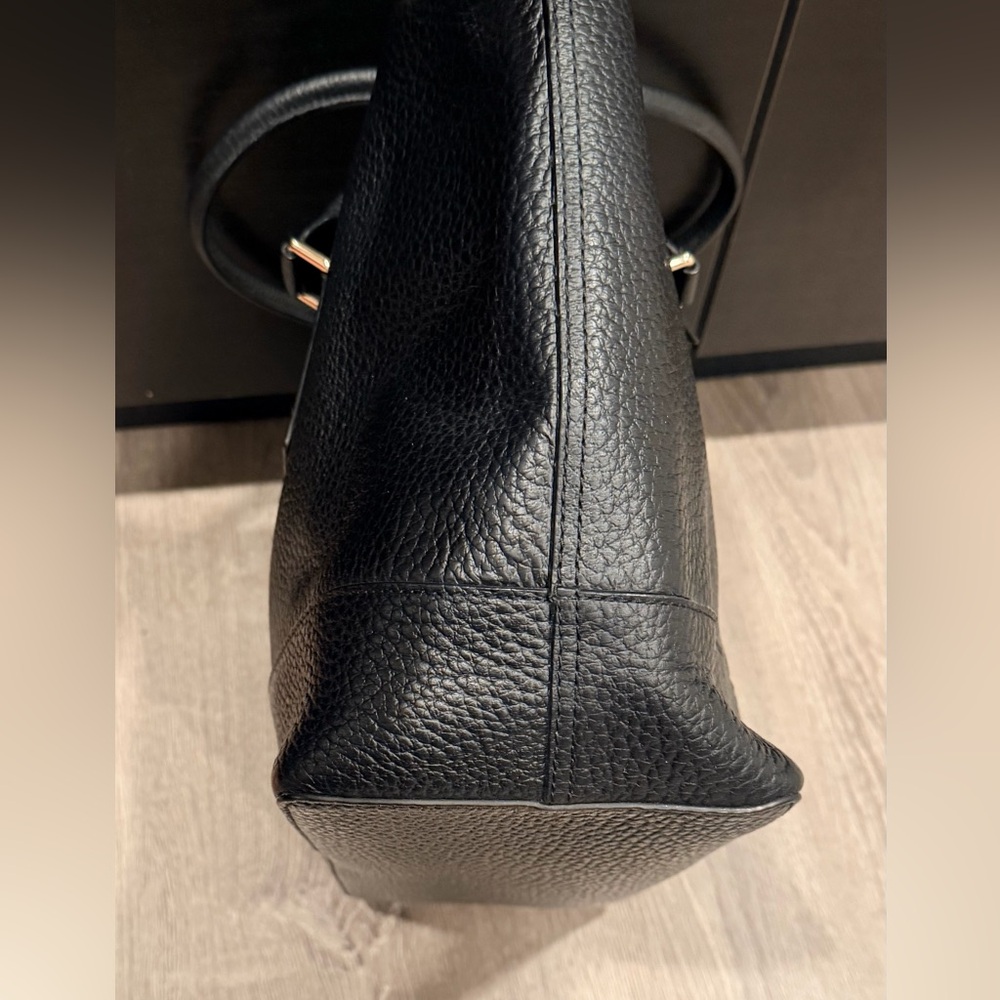 Kate Spade Bay Street Harmony Black Leather Large Tote Bag - Picture 7 of 13
